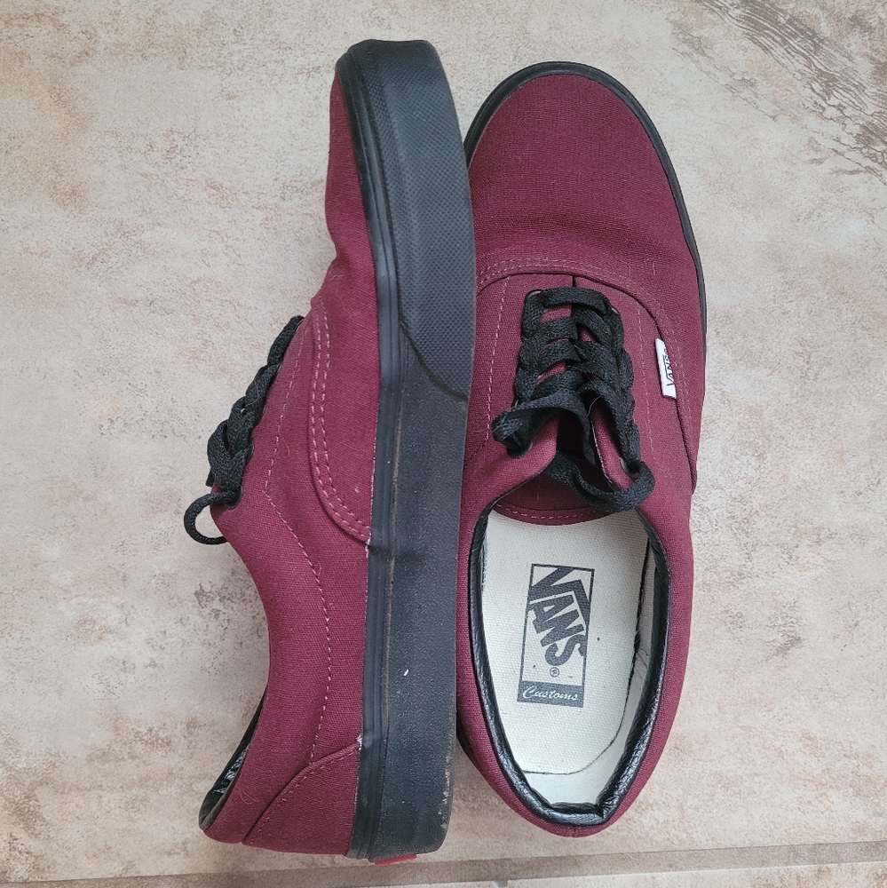 Oxblood Vans - Excellent Used Condition